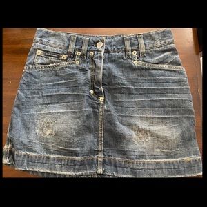 Dolce and Gabbana denim skirt